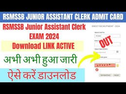 RSMSSB Junior Assistant