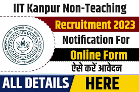 IIT Kanpur Various Post