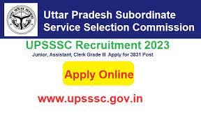 UPSSSC Junior Assistant Clerk