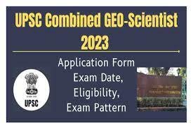UPSC Geo Scientist