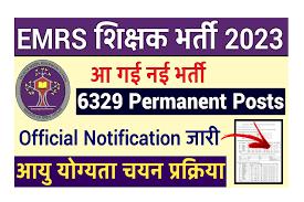 EMRS TGT and Hostel Warden