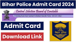 bihar police admit card
